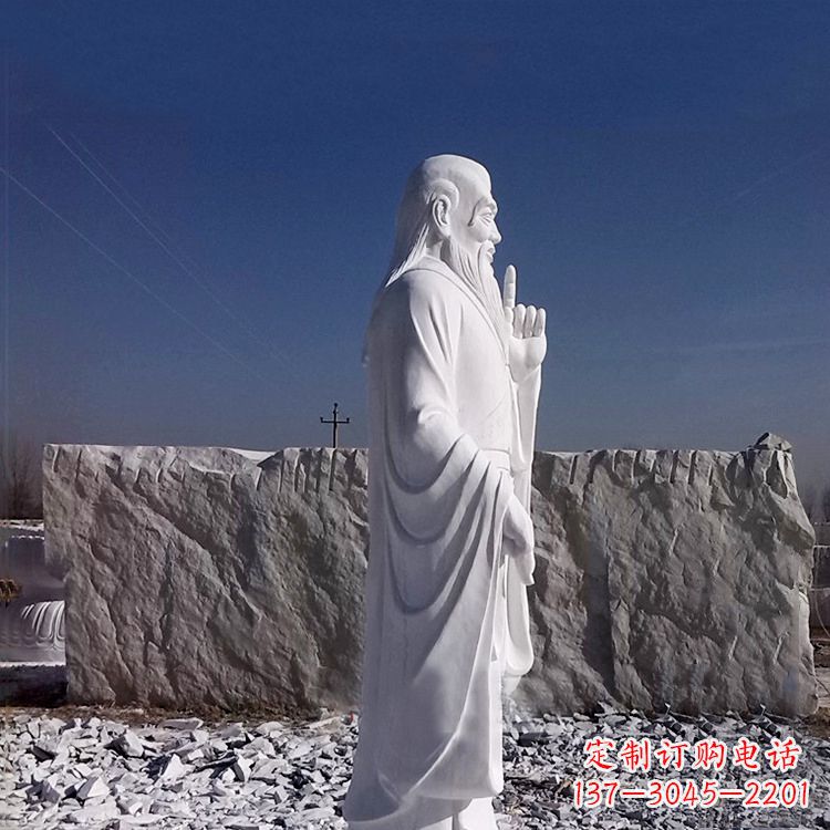 泉州精美老子雕塑,充满哲学精髓