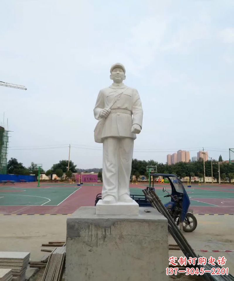 泉州精美雷锋石雕,纪念伟大的民族英雄