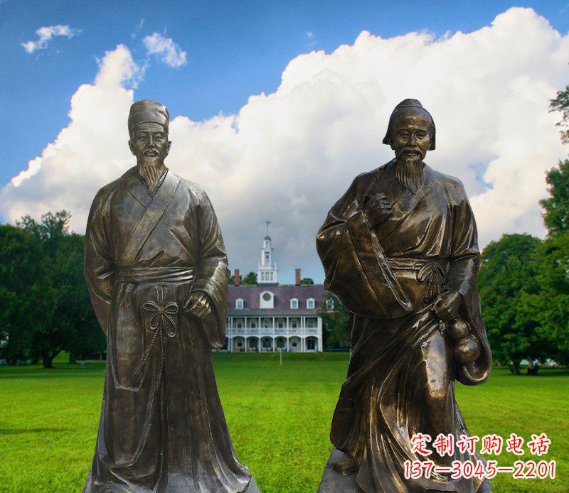 泉州传承古代名人——华佗雕塑