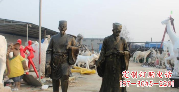 泉州复兴古艺,海归精品—李时珍铜雕