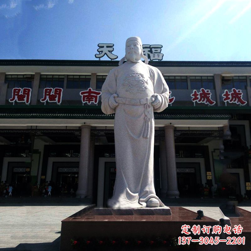 泉州喜迎百年李世民白玉雕像