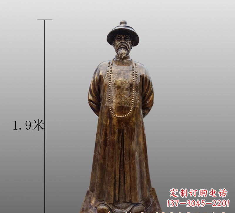 泉州为您量身定制林则徐铜雕像