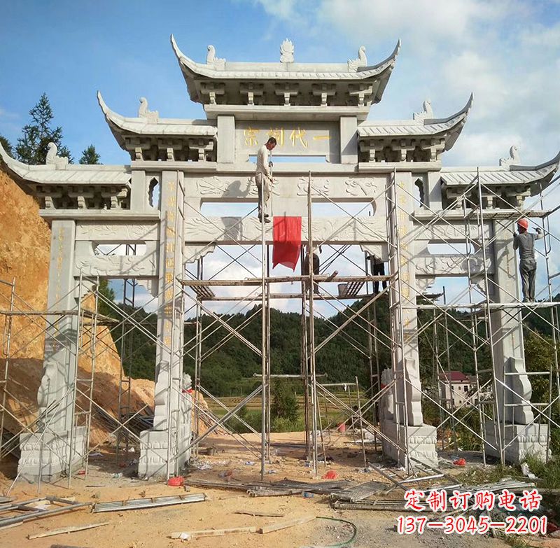 泉州临高石雕牌坊公园