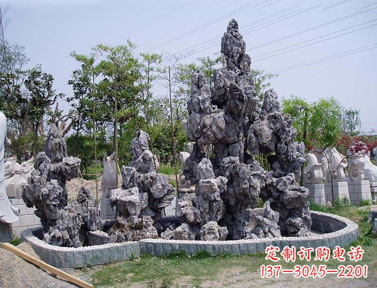 泉州用心雕刻,灵璧石奇石假山雕塑