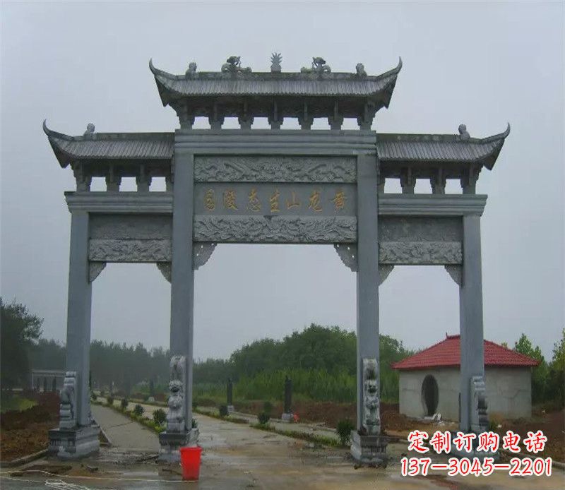 泉州传承古典,艺术铸就灵动雕塑——中领雕塑定制牌坊石雕