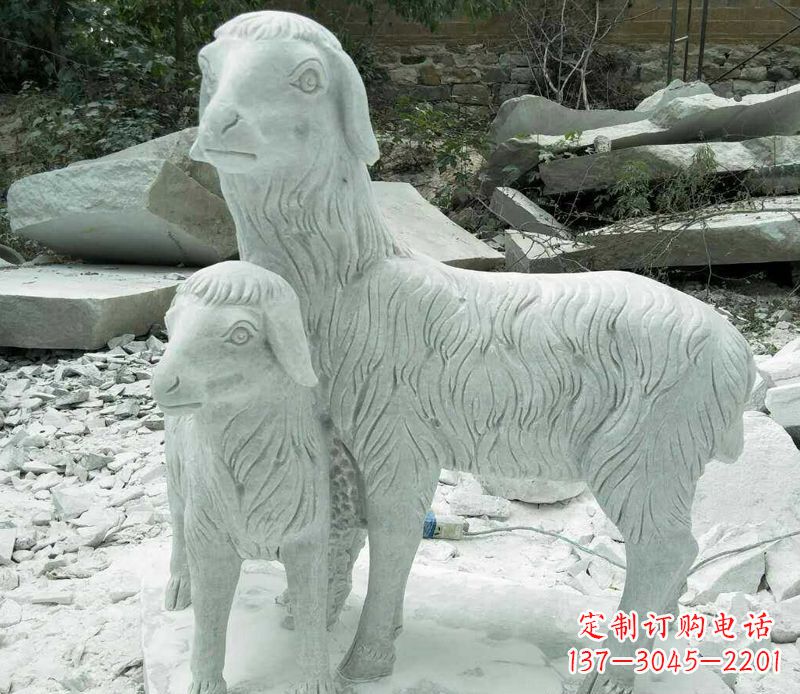 泉州唯美美羚羊雕塑,装饰美化你的家园