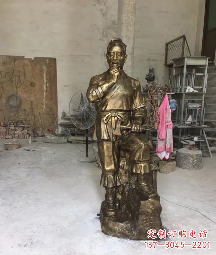泉州鲁班传世经典——铜雕塑