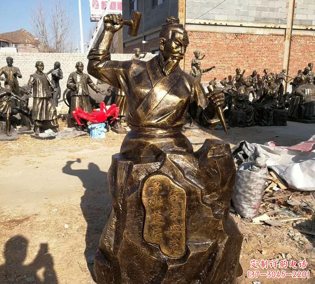 泉州珍贵的鲁班雕塑,永载史册