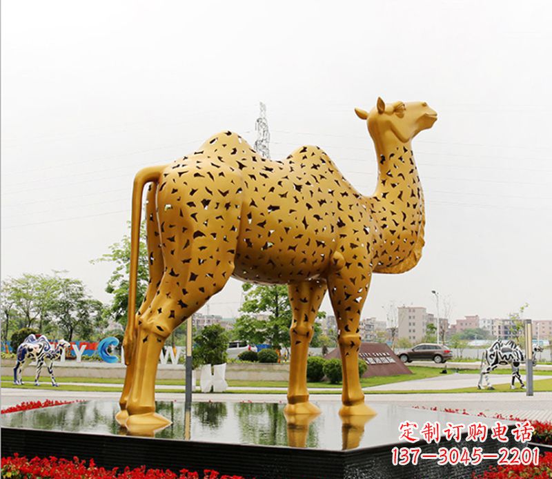 泉州中领雕塑:骆驼雕塑精美绝伦