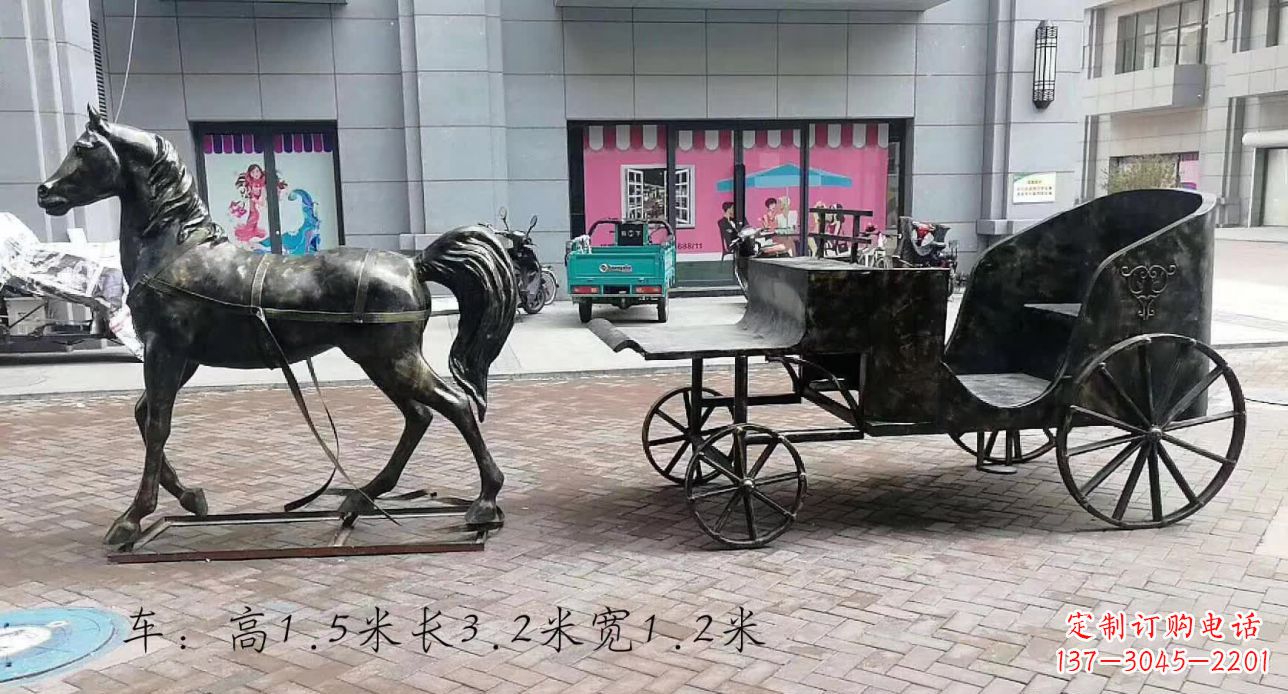 泉州古典马车雕塑,精致传承礼仪之魂