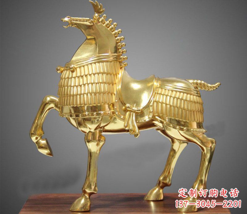 泉州马公园动物铜雕让您的生活充满动态