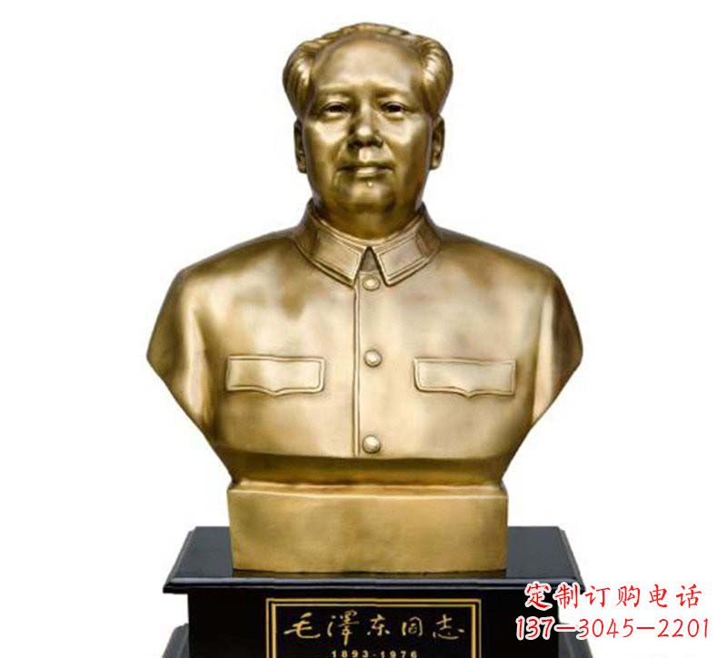 泉州毛泽东头像铜雕,让您近距离感受伟人的气质