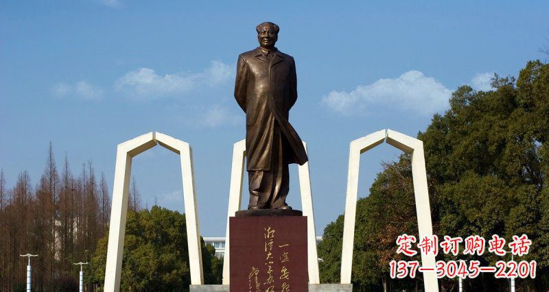 泉州纪念性毛主席铜雕,您的精致礼物