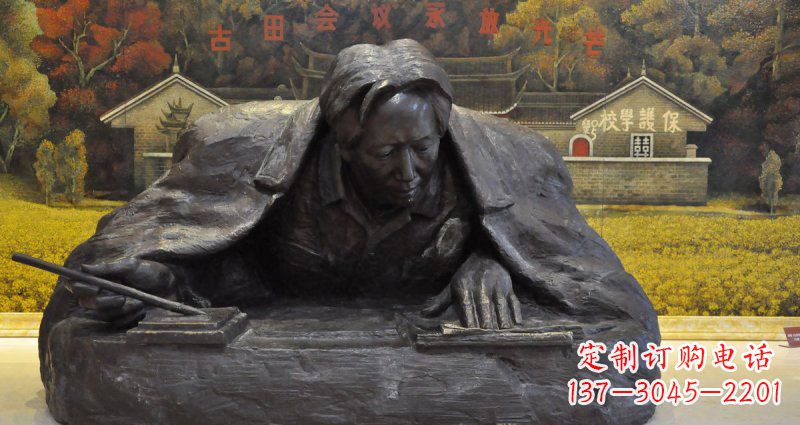 泉州雕刻毛主席专属铜雕