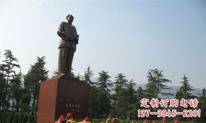 泉州定制雕塑之毛主席铜雕