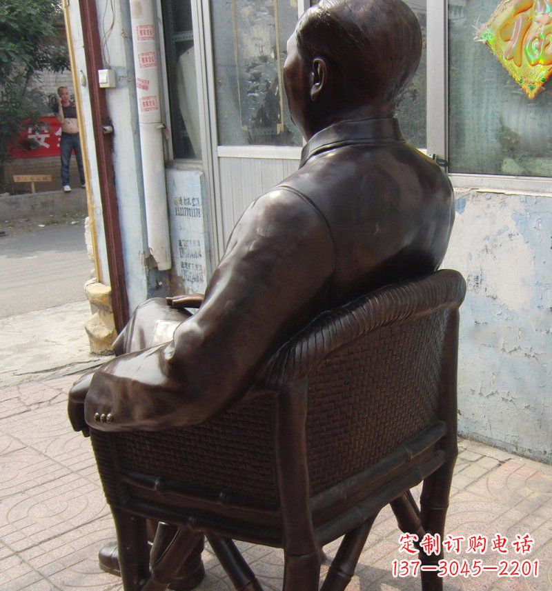 泉州伟大领袖铜雕塑,缅怀毛主席伟大的一生