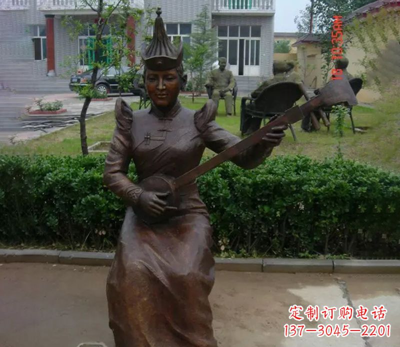 泉州中领雕塑：激发女性精神魅力的铜雕塑