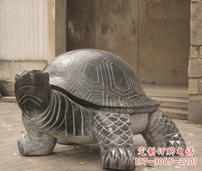泉州精美乌龟石雕把您的母子激情表达出来