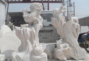 泉州中领雕塑，打造古典唯美的汉白玉公鸡雕塑