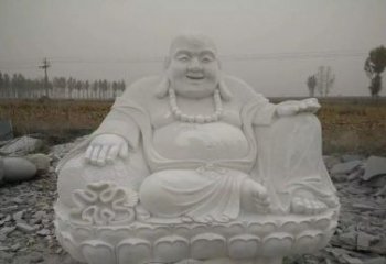 泉州质感非凡的汉白玉弥勒佛雕塑