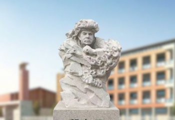 泉州艺术精灵——邱少云石雕像