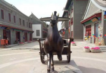 泉州艺术装点的汉代马车——马车铜雕