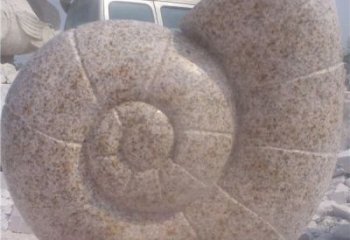 泉州花岗岩蜗牛石雕|质感细腻的蜗牛雕塑