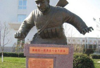 泉州精美黄继光铜雕，品质保证