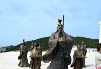 泉州中领雕塑——汉武帝刘彻祭天情景雕塑