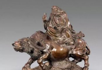 泉州专业的老子铜雕，品质来自中领雕塑