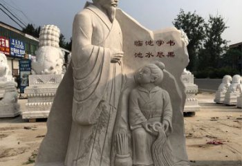 泉州传承经典，欣赏王羲之景观石雕