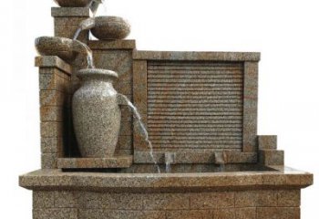 泉州中领雕塑专业定制水槽庭院石雕摆件，它们是…