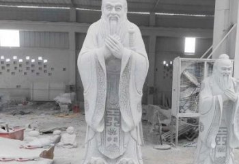 泉州精美的孔子雕像，精雕细琢，彰显文明之美