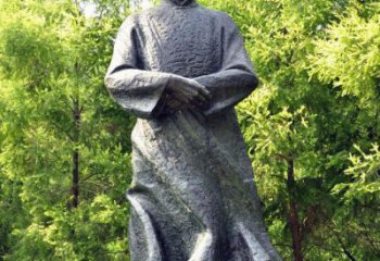 泉州欣赏鲁迅先生传神铜雕