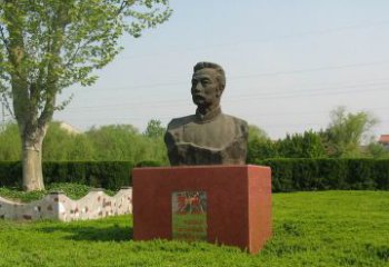 泉州鲁迅胸像近代名人铜雕，荟萃中国精神精髓