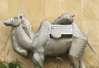 泉州骆驼不锈钢户外雕塑