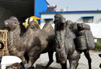 泉州骆驼铜雕塑，刻画最精致的美丽