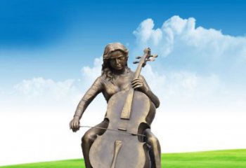 泉州拉出独特美丽，为您打造定制美女提琴雕塑