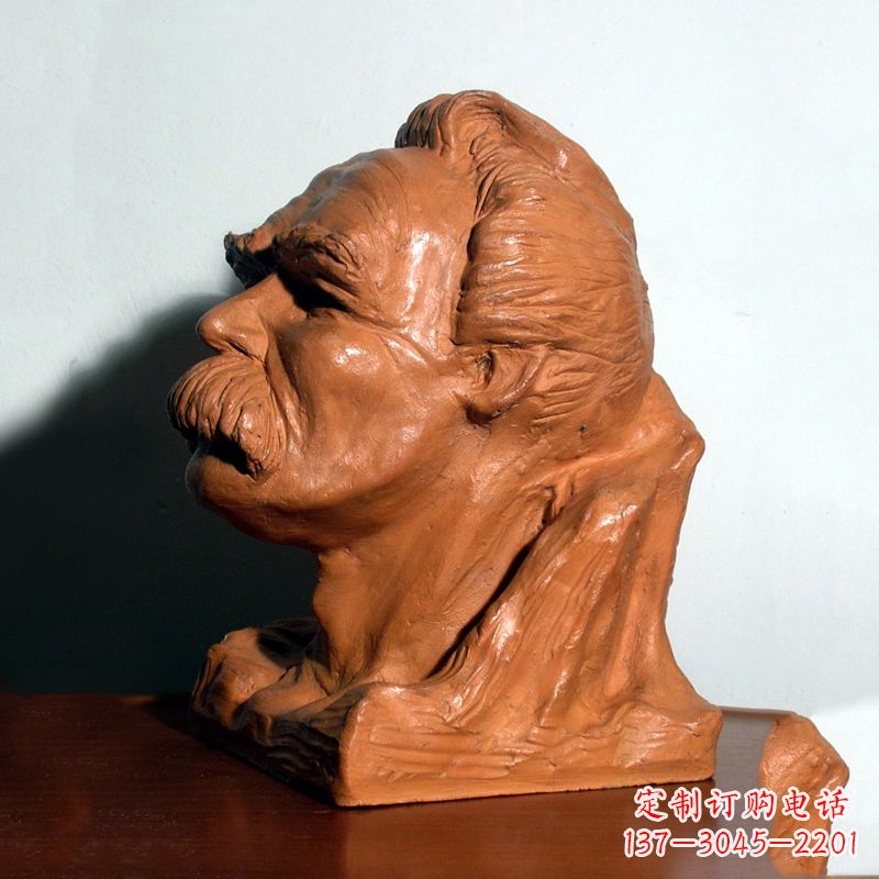 泉州以尼采为原型的雕塑头像