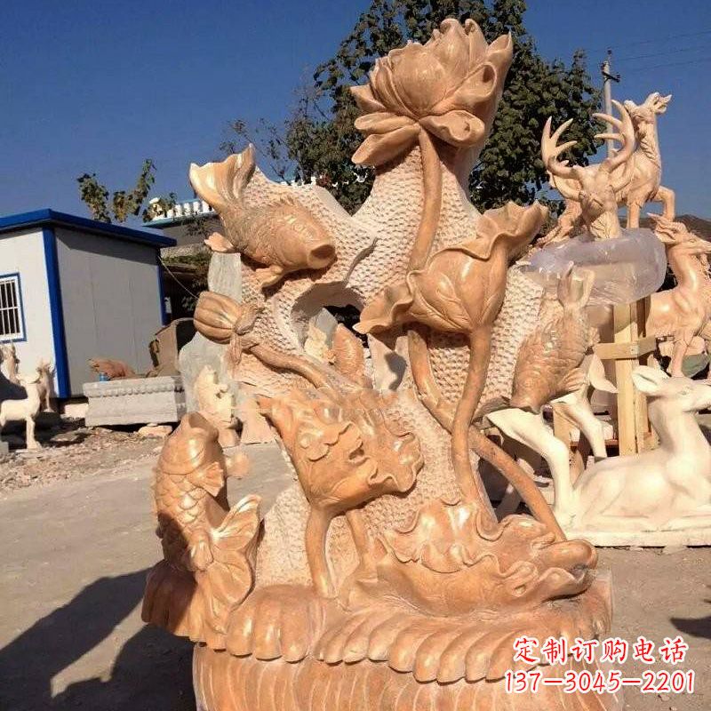 泉州精美而独特的莲花石雕展现家居美学