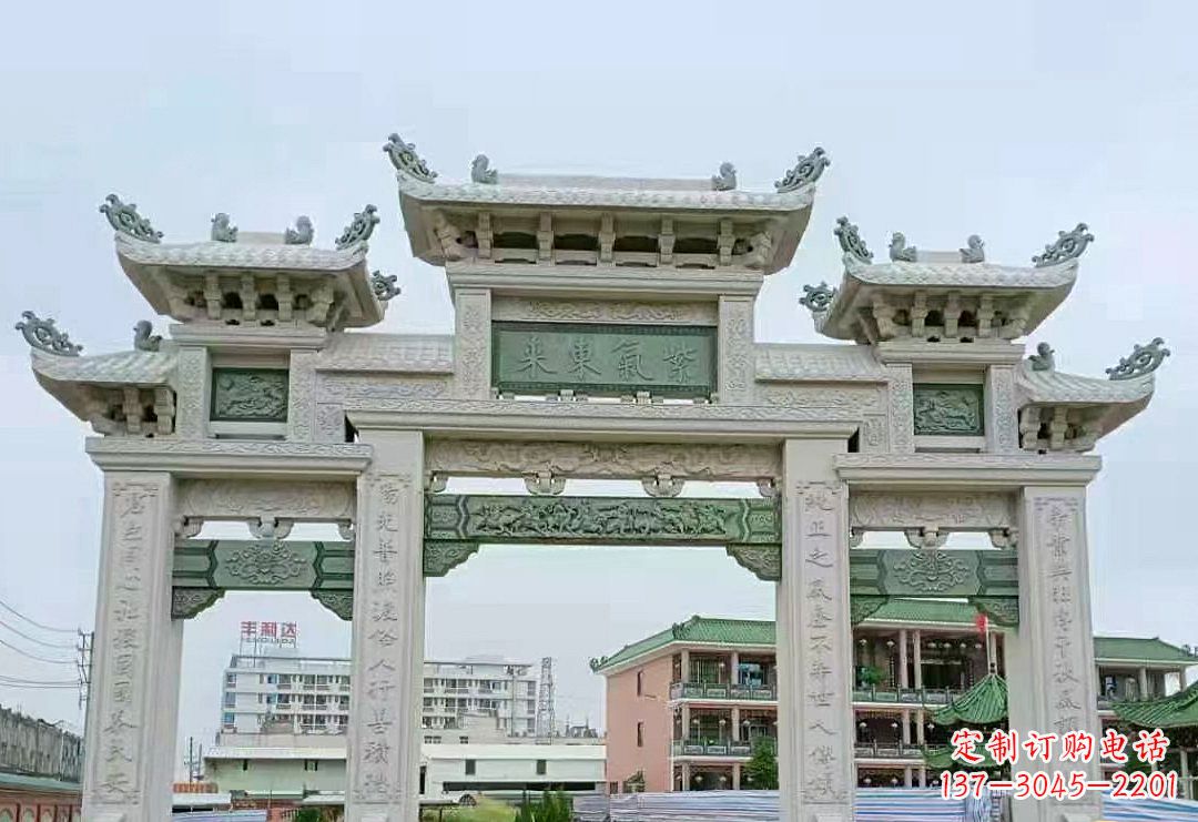 泉州牌坊的石雕牌楼