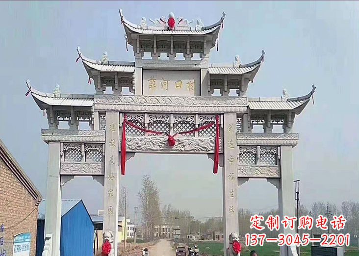 泉州牌坊石雕龙