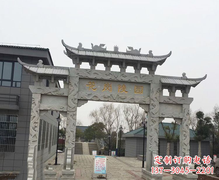 泉州精美牌楼石雕,精致雕琢精美臻品