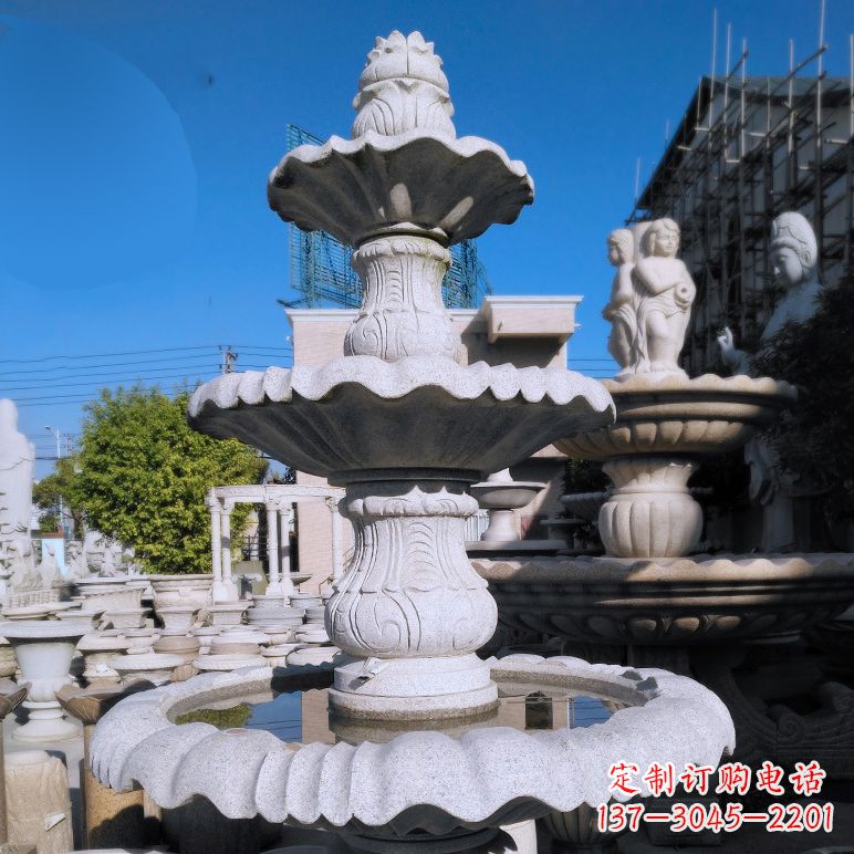 泉州中领雕塑喷泉雕塑,浪漫融入现代设计