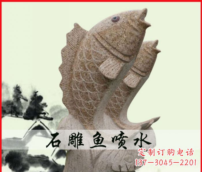 泉州艺术级鲤鱼雕塑,精致装点您的喷水公园