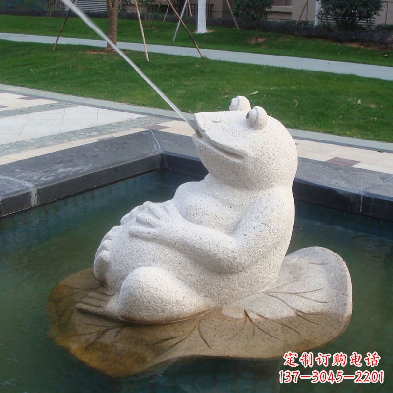 泉州无边界精致艺术——喷水青蛙石雕