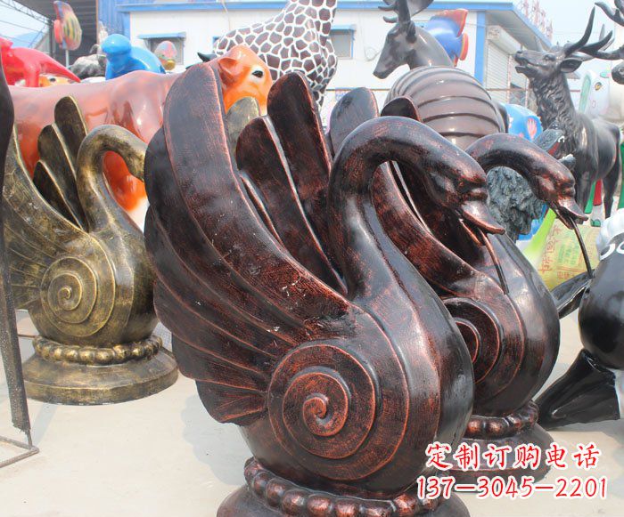 泉州以无与伦比的艺术品呈现——中领雕塑天鹅雕塑