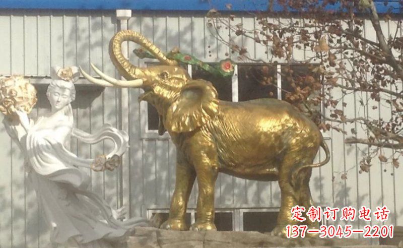 泉州铜质大象雕塑,令人惊叹的精湛工艺