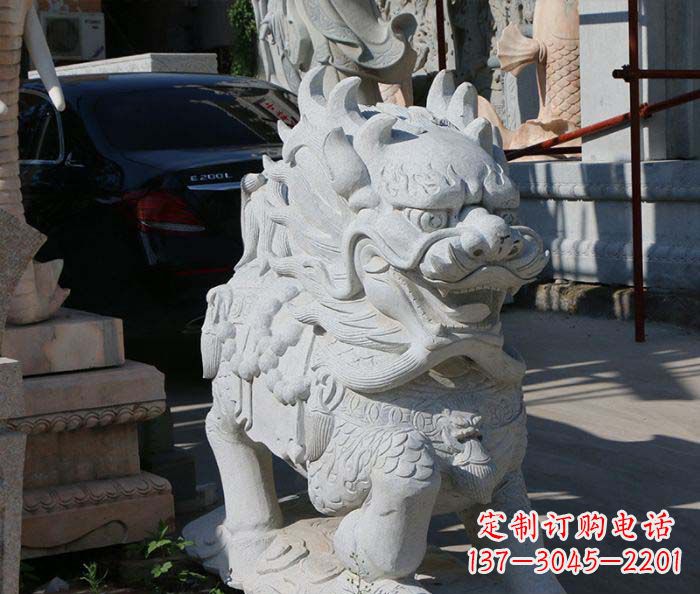 泉州精致的麒麟雕塑,艺术之美绽放世间
