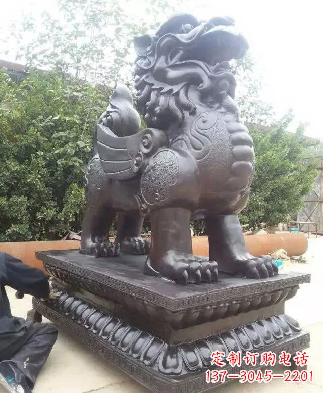 泉州打造传统艺术象征——精美貔貅雕塑